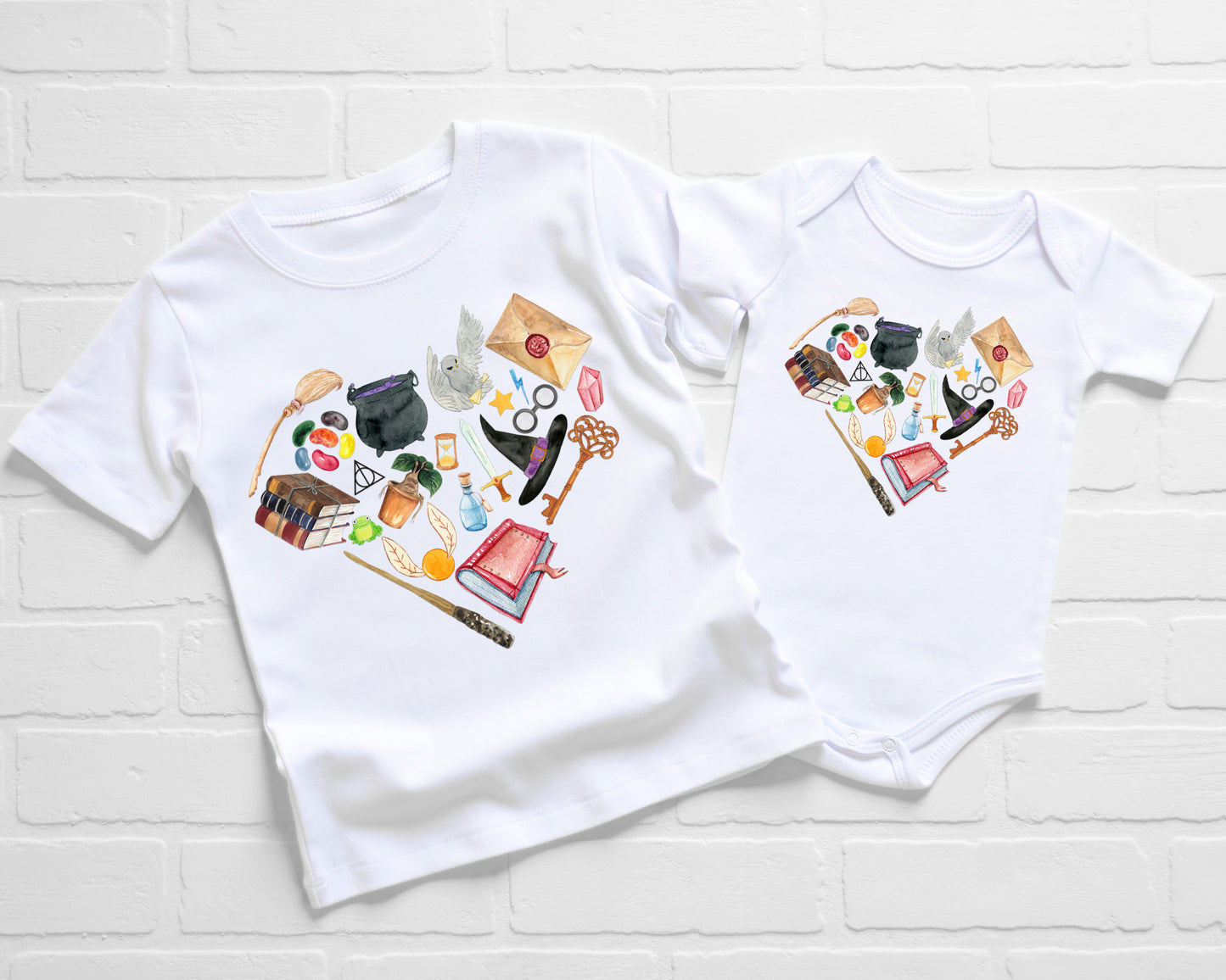 Magical School of Witchcraft and Wizardry Bodysuit, Sleepsuit, T-Shirt or Jumper