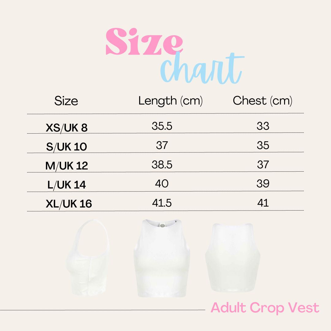 Design Your Own Crop Top - Customise with any design