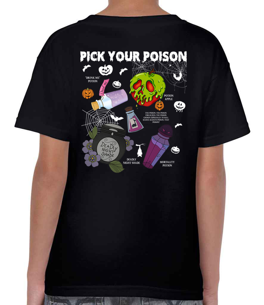 HALLOWEEN 2024: The Evil Tour/Pick Your Poison Kids T-Shirt