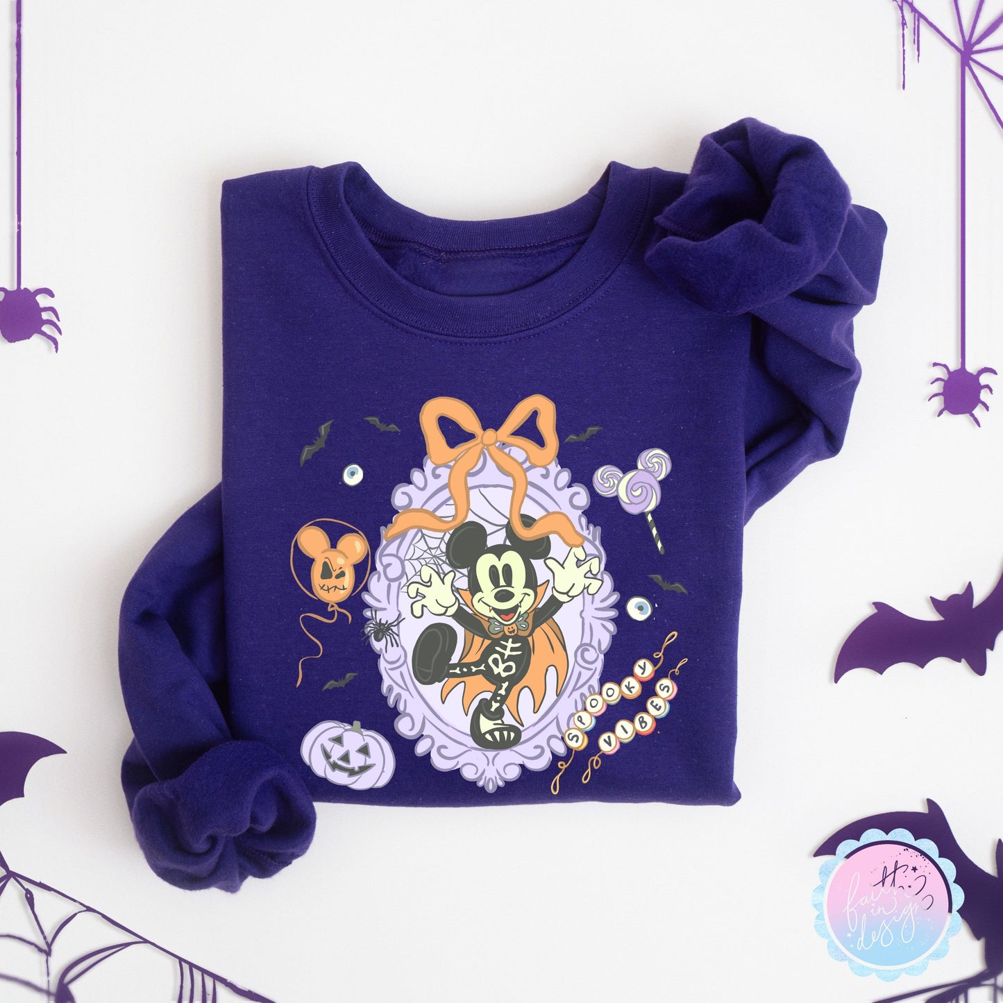 Halloween Boo-tiful Mickey Sweatshirt