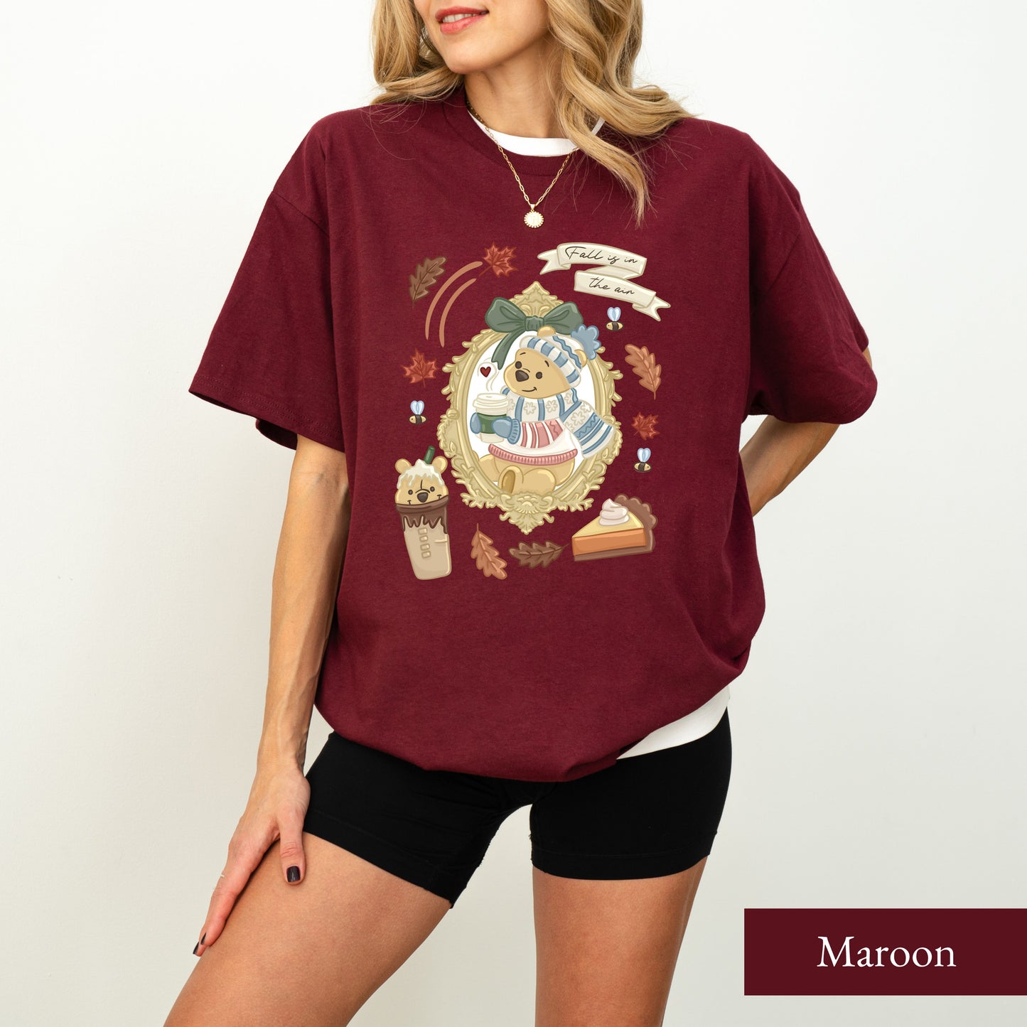 Autumn Winnie The Pooh T-Shirt