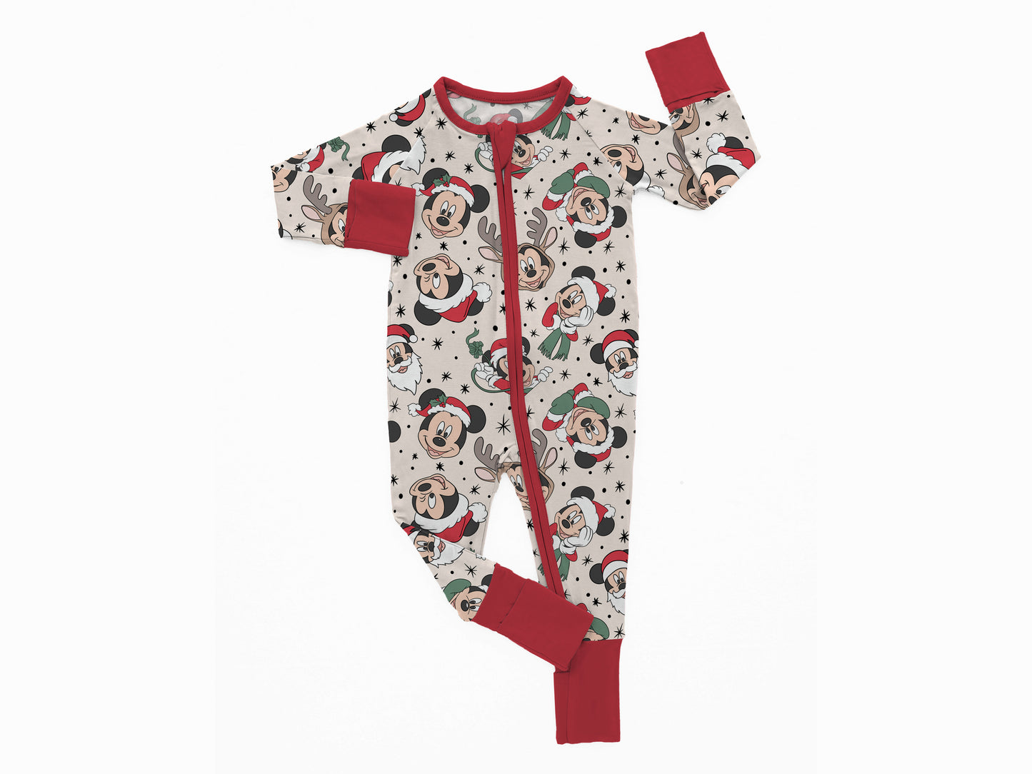 Merry Mouse Baby Sleepsuit