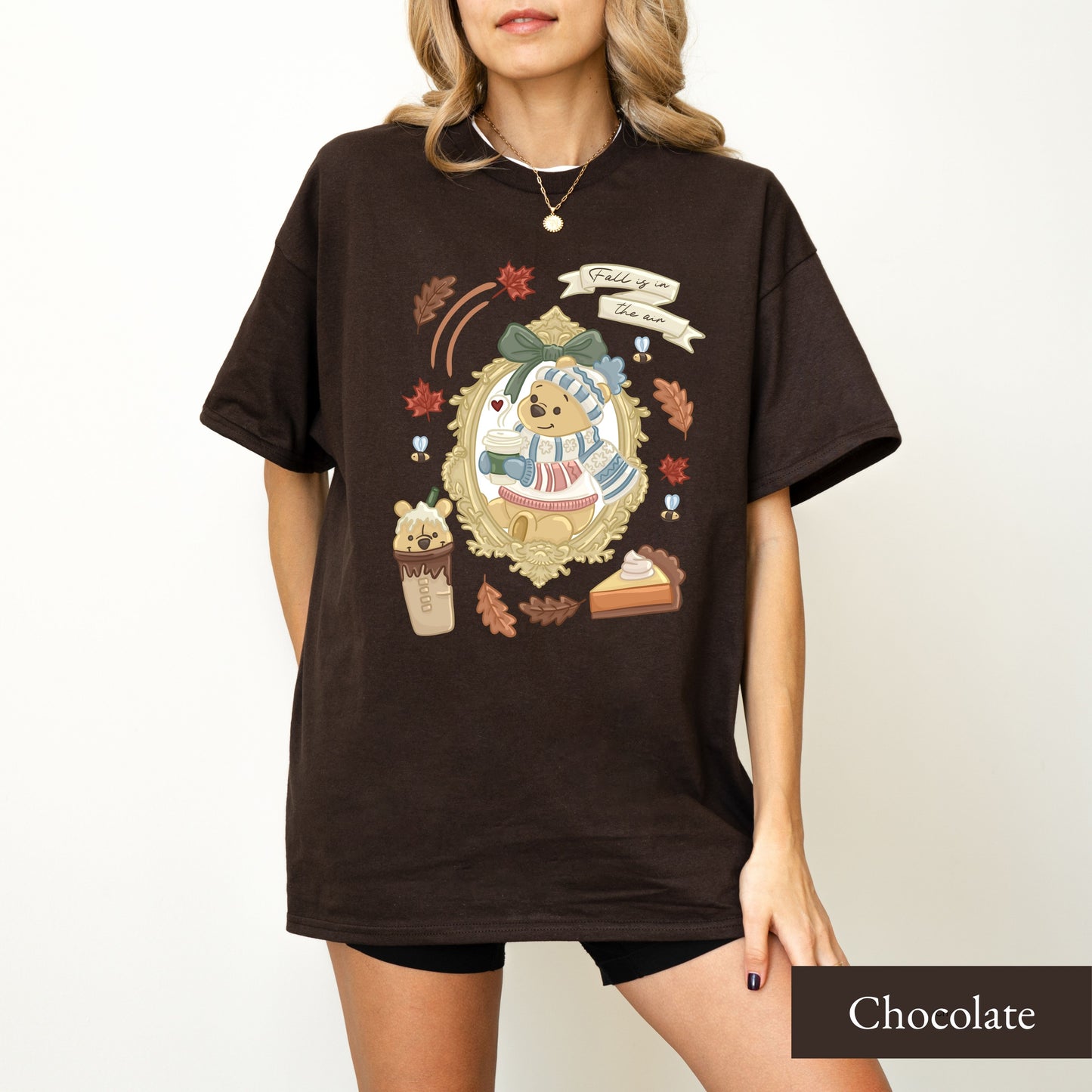 Autumn Winnie The Pooh T-Shirt