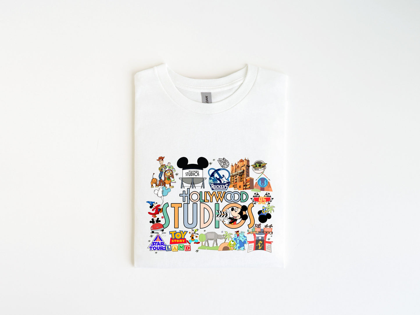 Hollywood Studios Adult T-Shirt: Multiple Colours