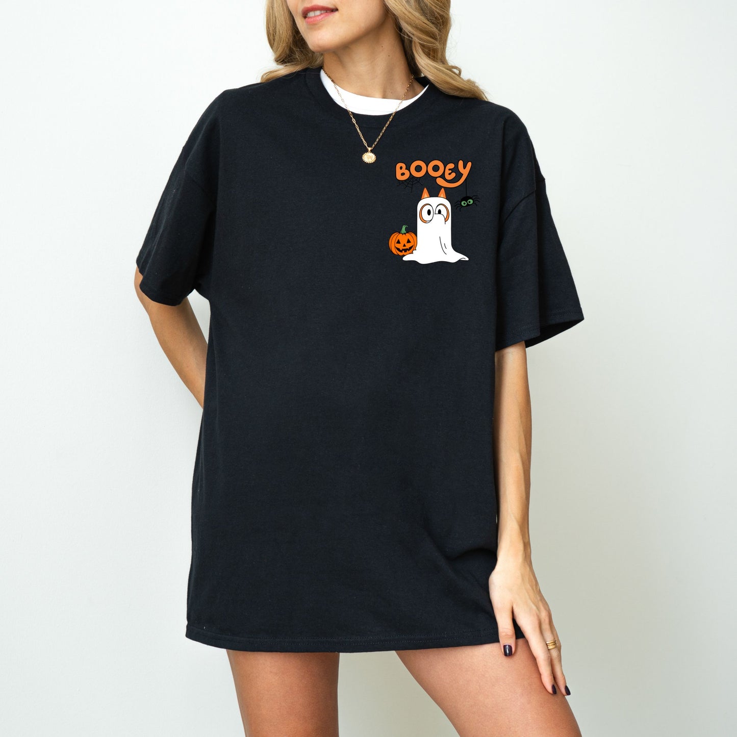 HALLOWEEN 2024: Booey Ghost Adult T-Shirt