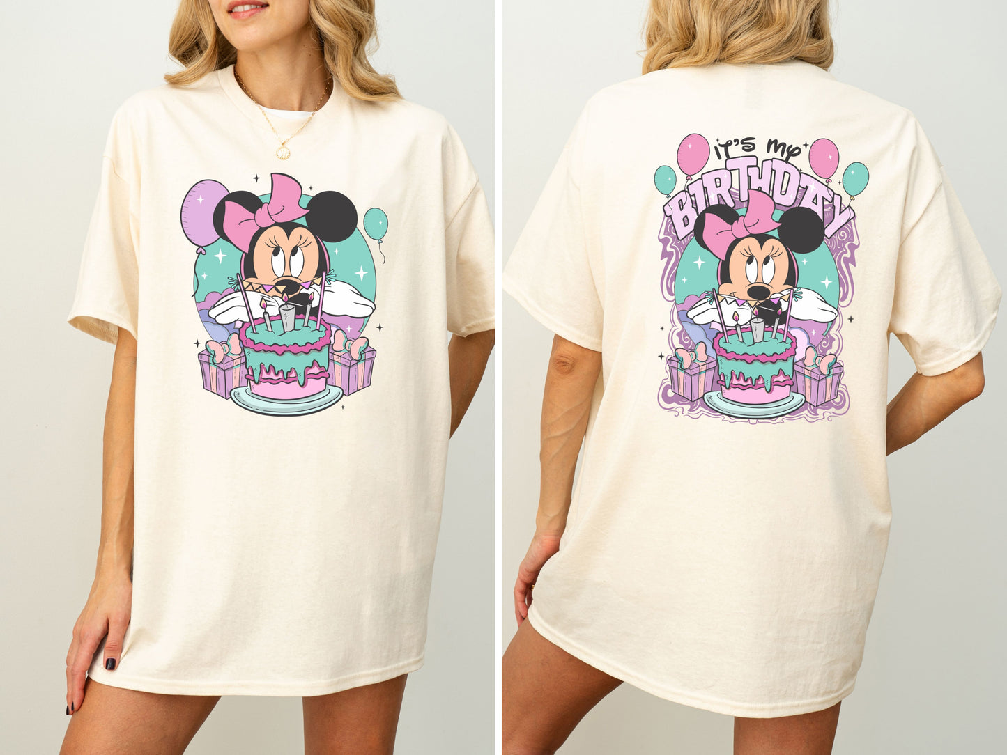 'It's My Birthday' Minnie Mouse T-Shirt: Adult Sizes