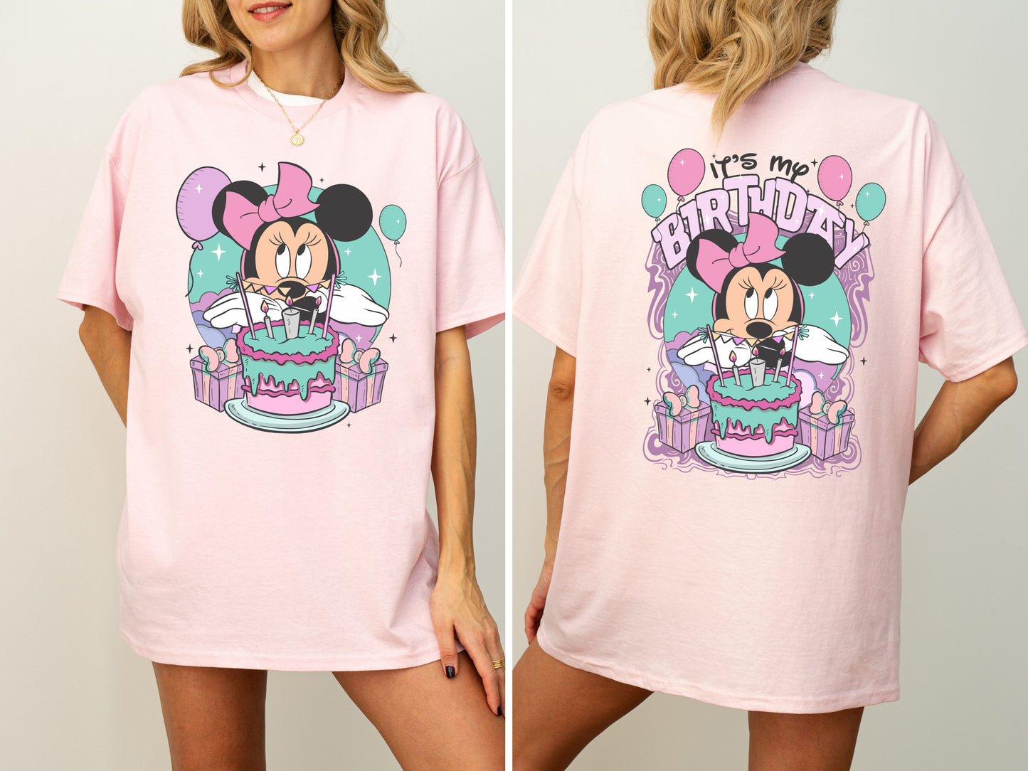 'It's My Birthday' Minnie Mouse T-Shirt: Adult Sizes