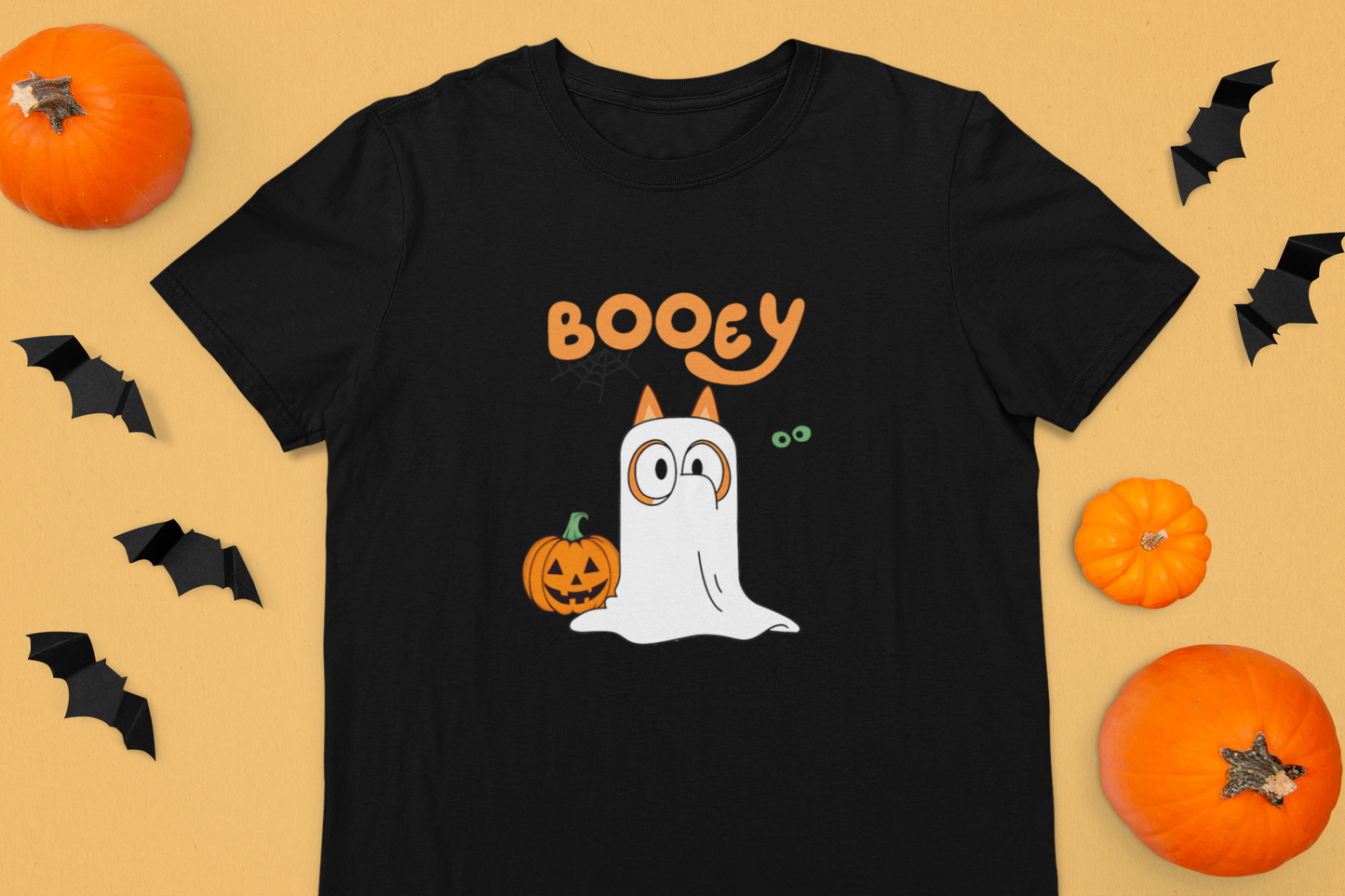 HALLOWEEN 2024: Booey Ghost Kids T-Shirt