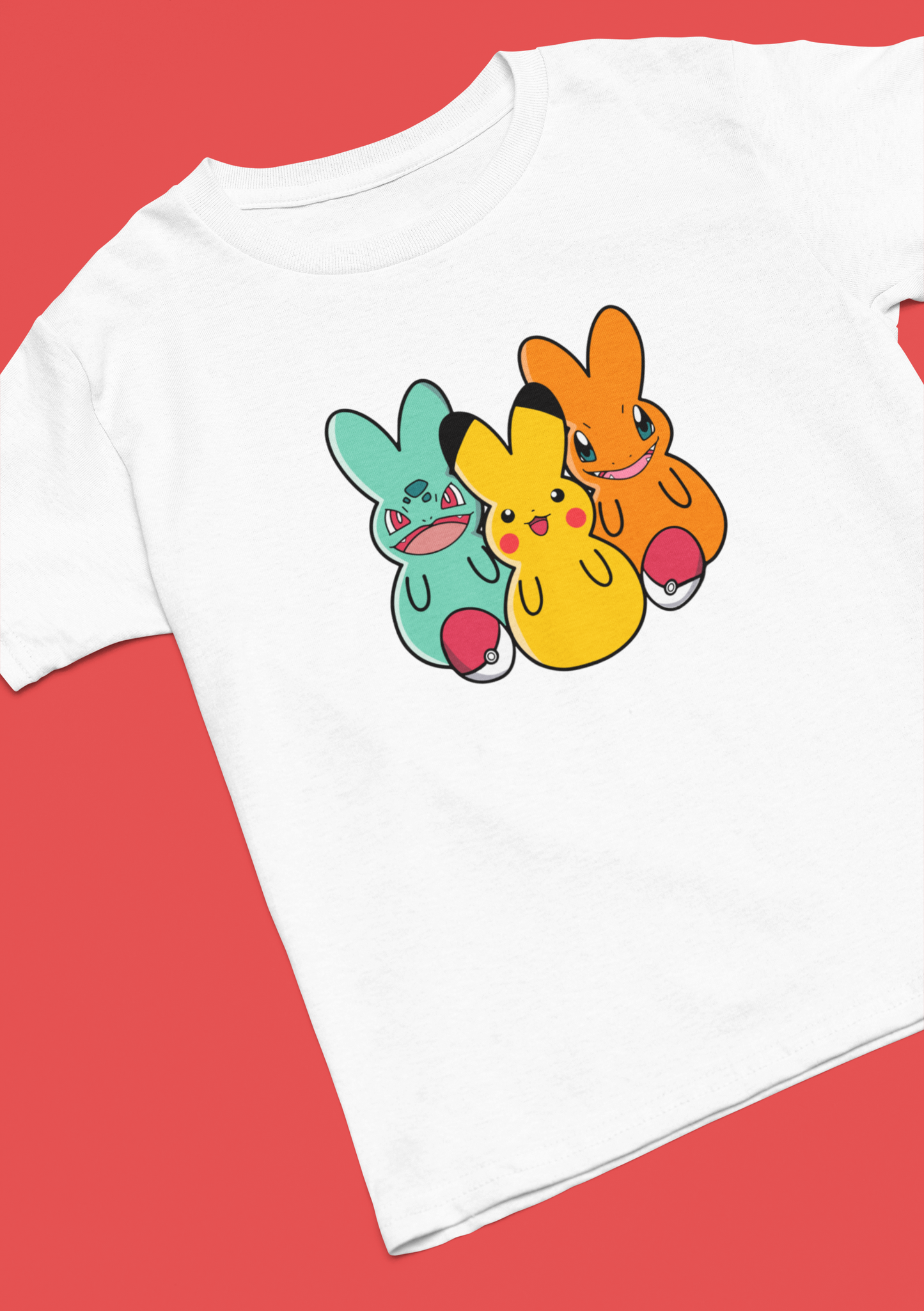 'Gotta Catch 'Em All' Bunnies Kids T-Shirt