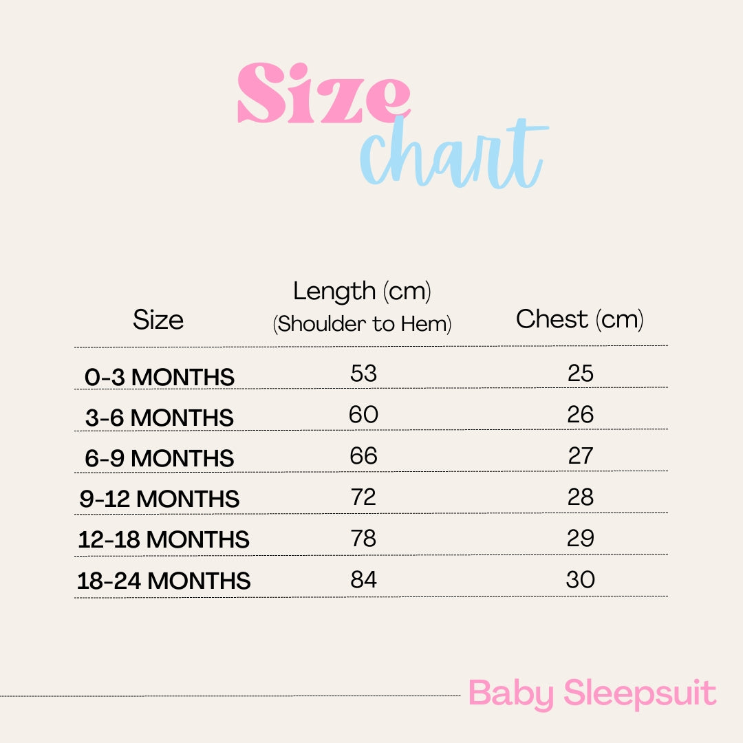 In My Princess Era Baby Sleepsuit