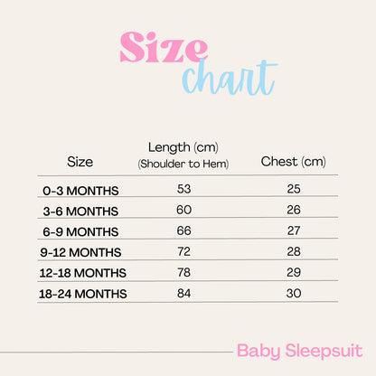 In My Princess Era Baby Sleepsuit