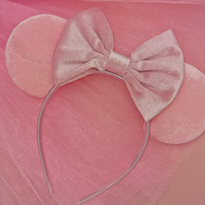 Pink Velvet Mouse Ears