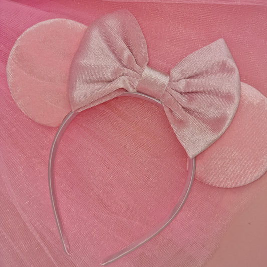 Pink Velvet Mouse Ears