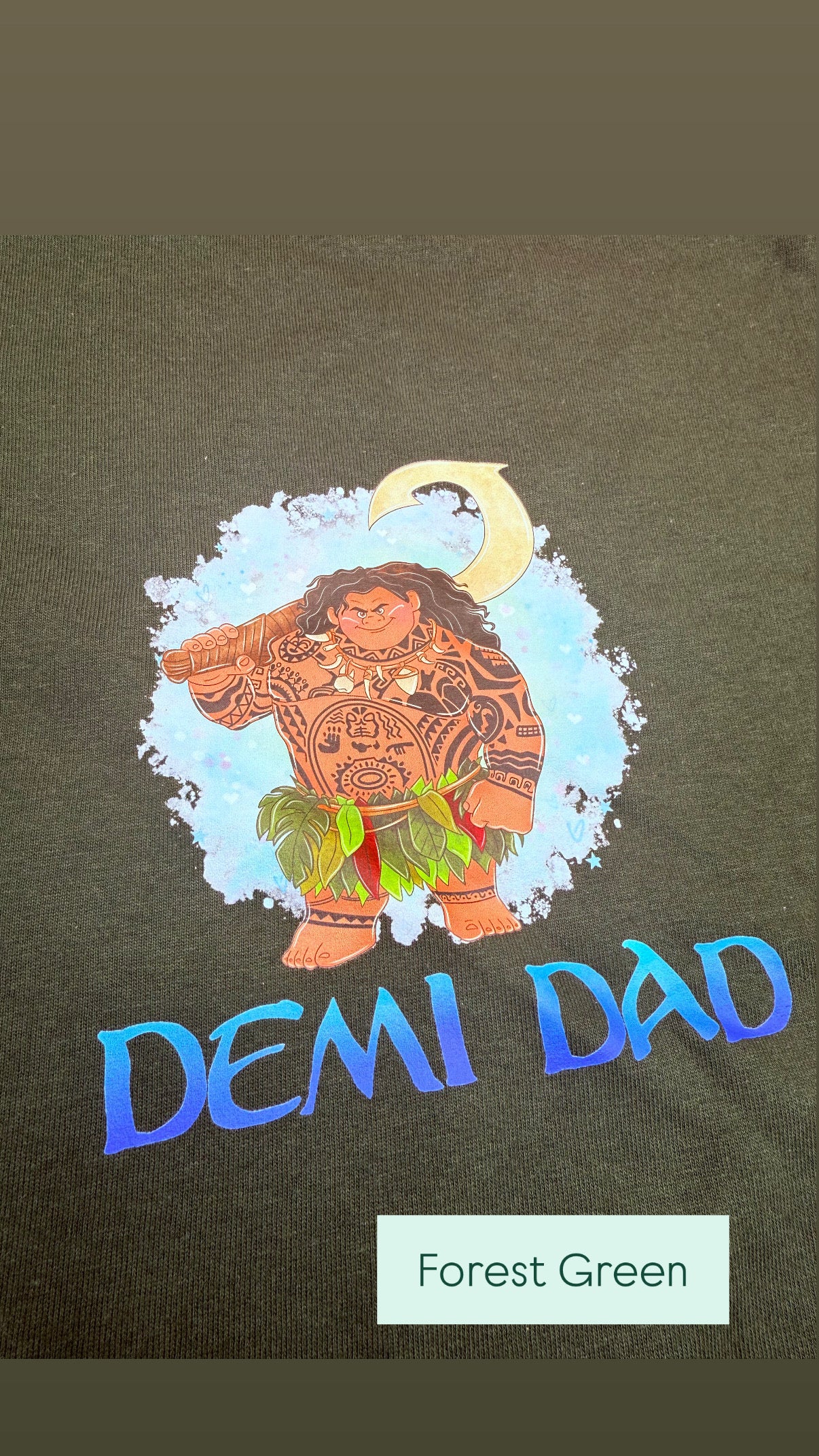 Adult's 'Demi-Dad' Maui T-Shirt