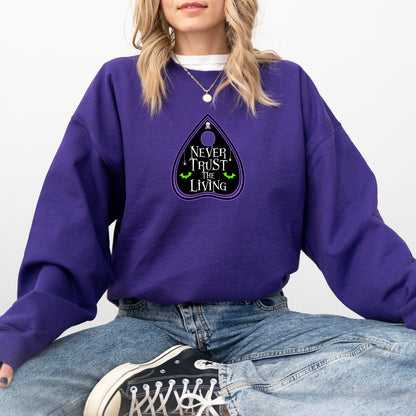 Beetlejuice 'Never Trust the Living' Adult Sweatshirt