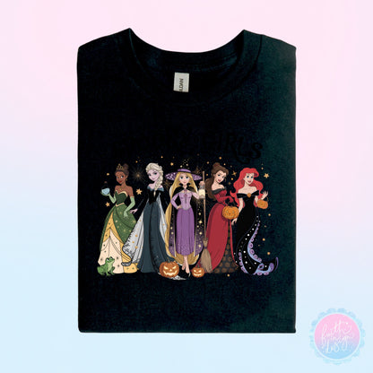 Halloween Boo-tiful Princesses T-Shirt
