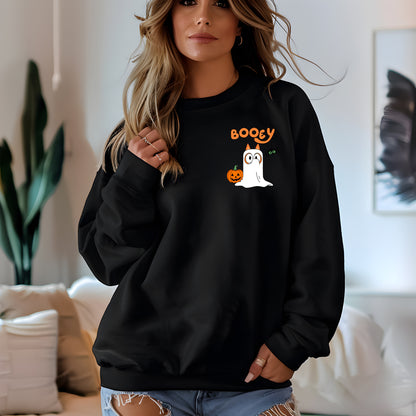 HALLOWEEN 2024: Booey Black Adult Sweatshirt