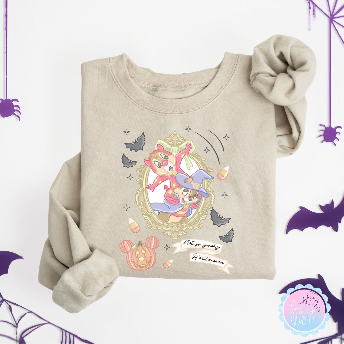 Spooky Chip 'n' Dale Sweatshirt