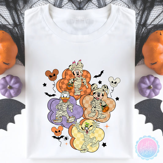 Halloween Mummified Mickey Mouse & Friends T-Shirt