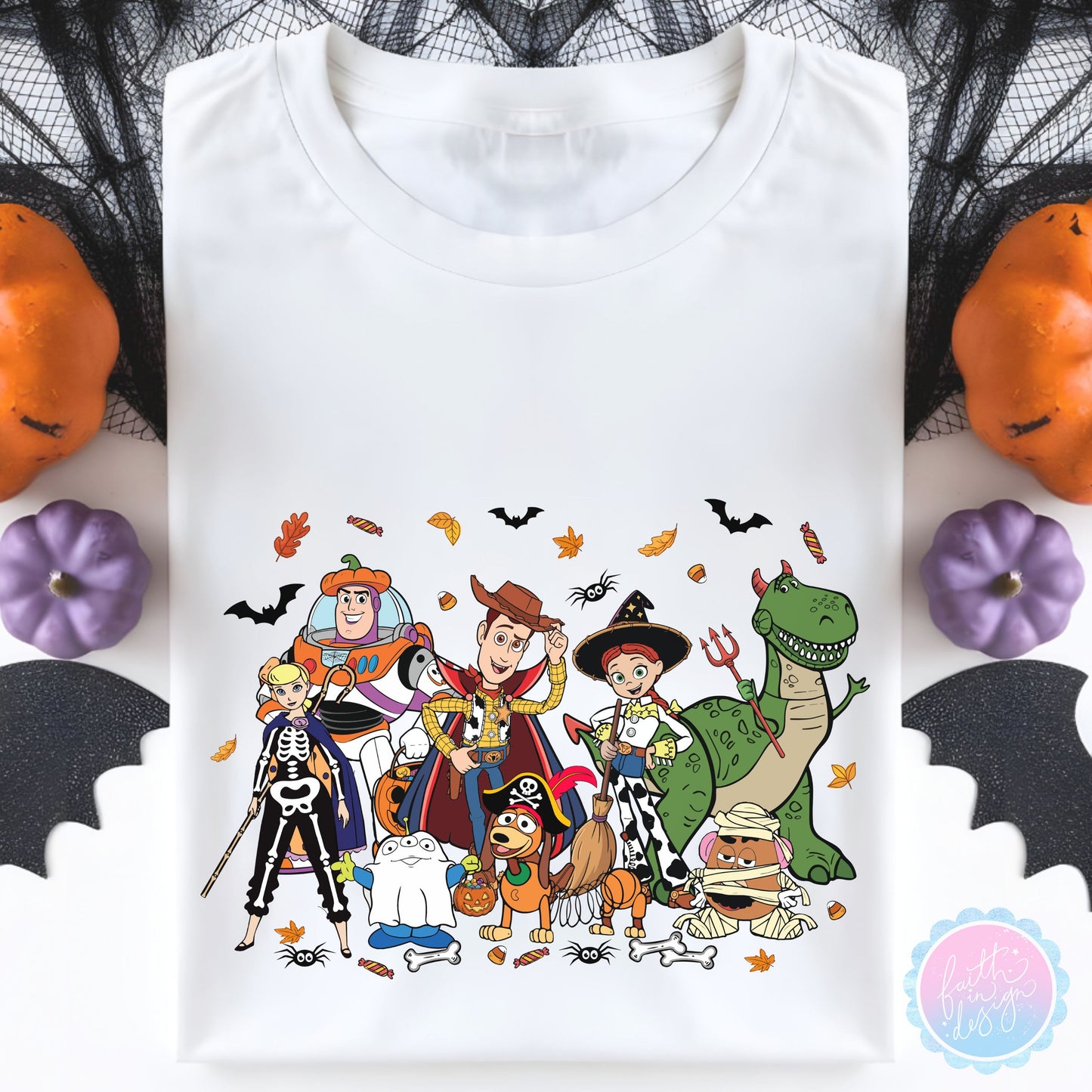 Halloween Toy Friends Friends T-Shirt