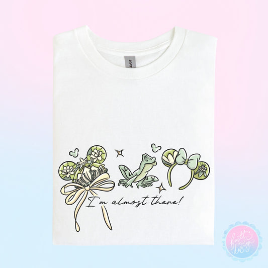 Tiana “I’m Almost There” Ear Design T-Shirt