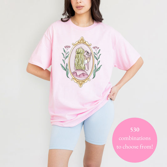 Build Your Own Princess T-Shirt (Lots of princesses and colours to choose from!)