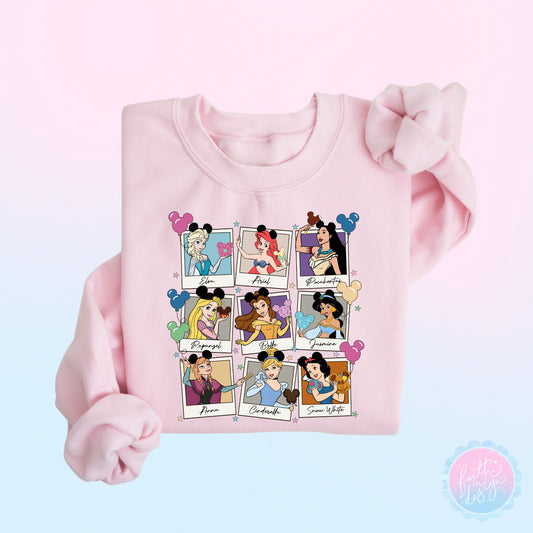 Polaroid Princesses T-Shirt, Sweatshirt or Hoodie