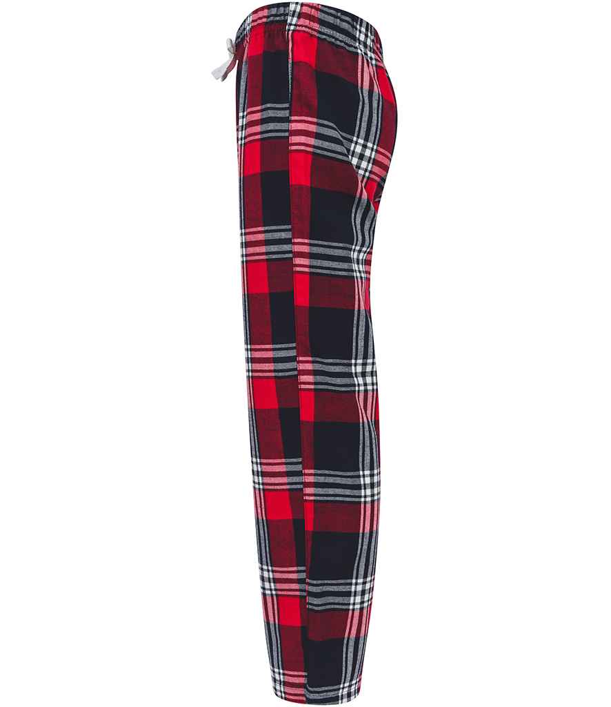 Red and Navy Tartan Baby and Kids Pyjama Bottoms