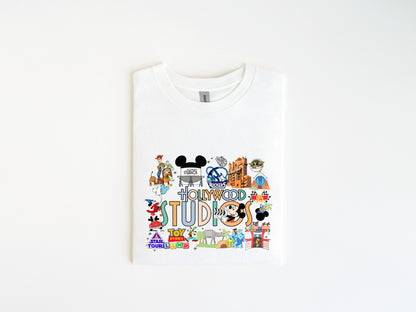Hollywood Studios Kids T-Shirt: Multiple Colours