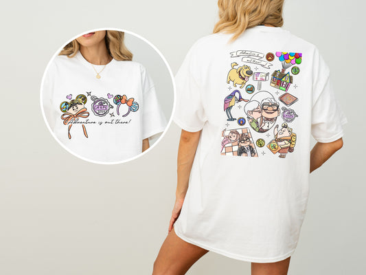 Up 'Adventure Is Out There' Double Sided Design T-Shirt