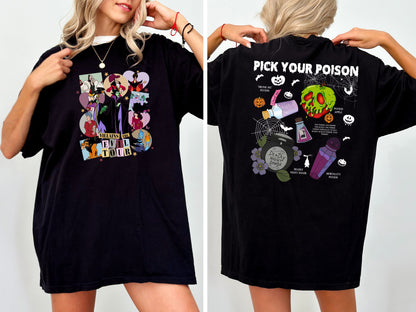 HALLOWEEN 2024: The Evil Tour/Pick Your Poison Adult T-Shirt