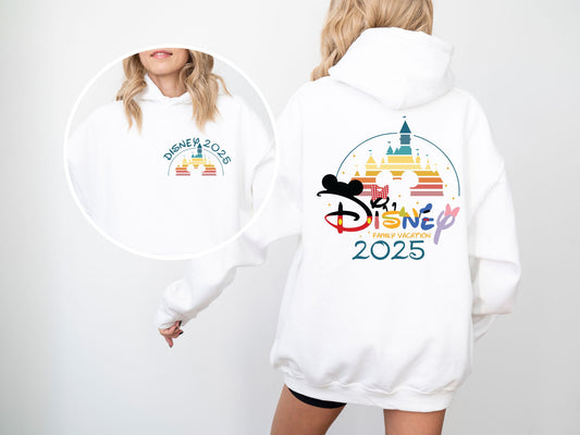 Disneyland Trip 2025 Hoodie: Kids and Adults Sizes