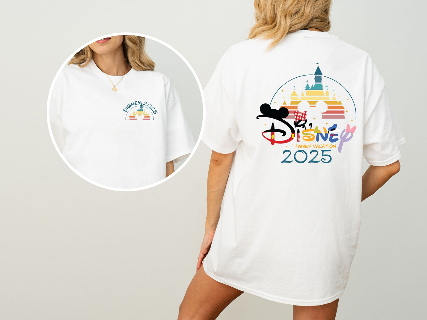 Disneyland Trip 2025 T-Shirt: Kids and Adults Sizes