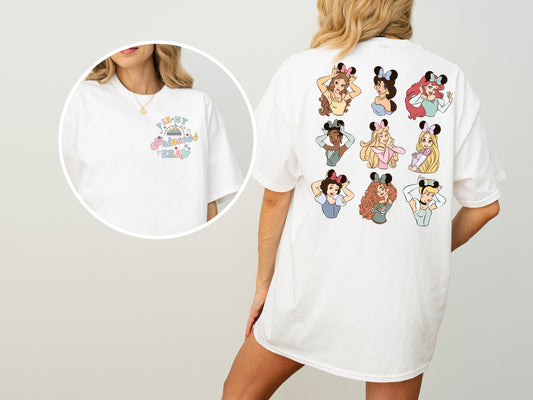 'In My Princess Era' Double Sided Print T-Shirt: Adult