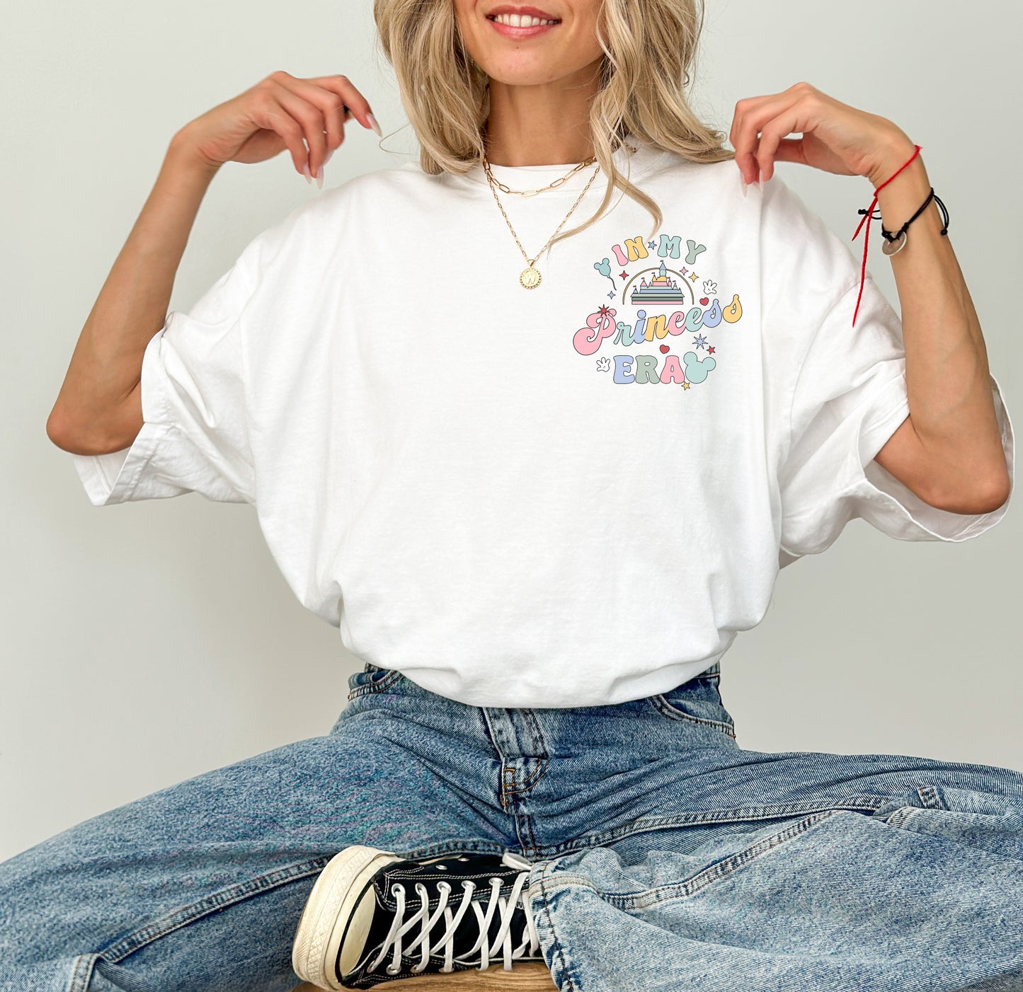'In My Princess Era' Double Sided Print T-Shirt: Adult