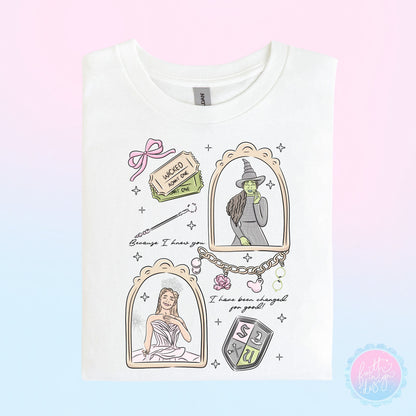 Wicked Glinda & Elphaba T-Shirt