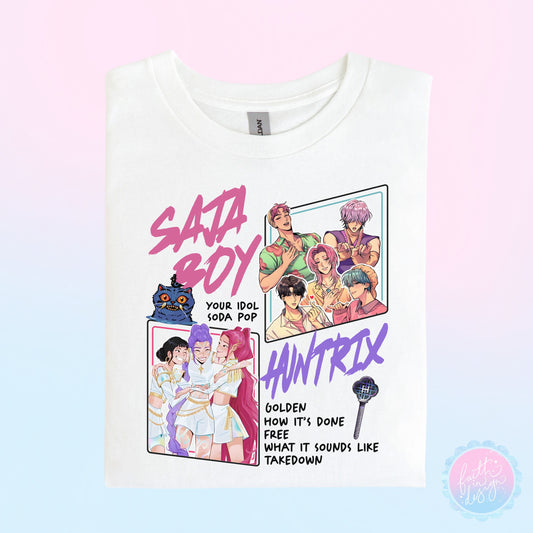 Kpop Demon Hunter Tracklist T-Shirt