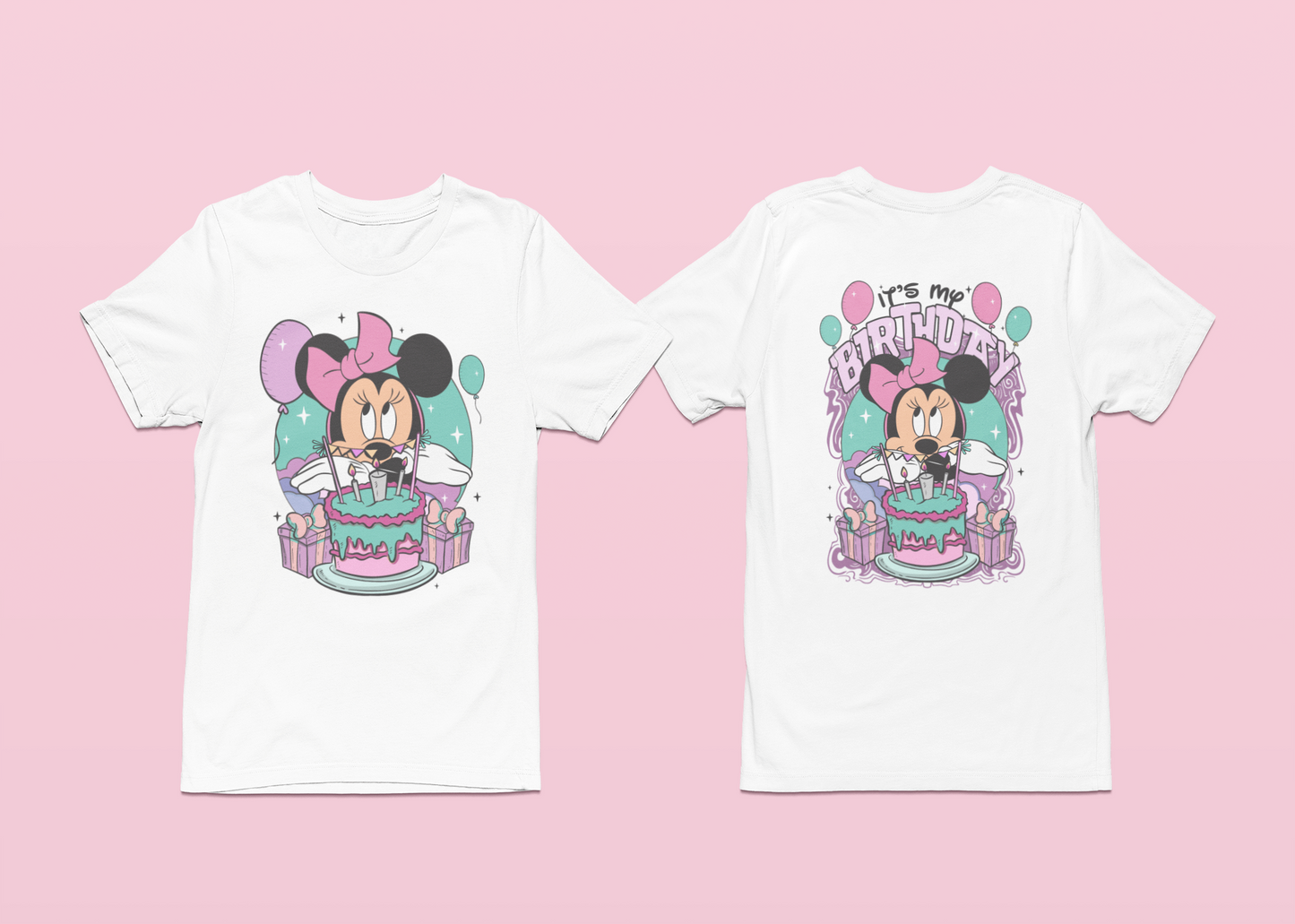 'It's My Birthday' Minnie Mouse T-Shirts: Kids Sizes