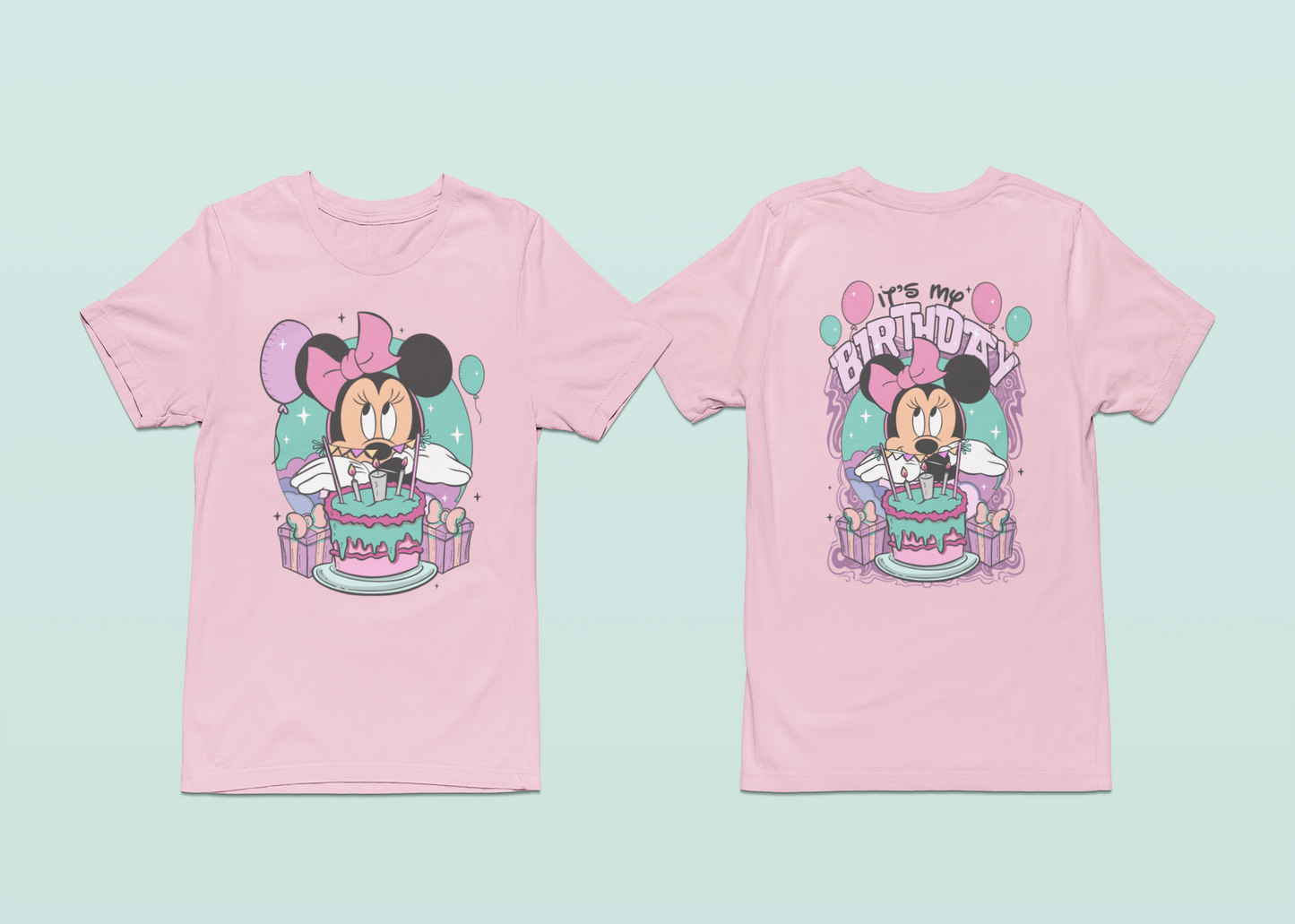 'It's My Birthday' Minnie Mouse T-Shirts: Kids Sizes