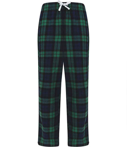 Navy and Green Baby and Kids Pyjama Bottoms