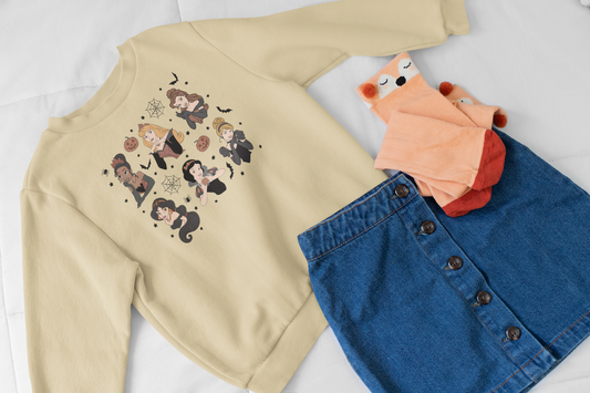 HALLOWEEN 2024: Pumpkin Princesses Kids Sweatshirt