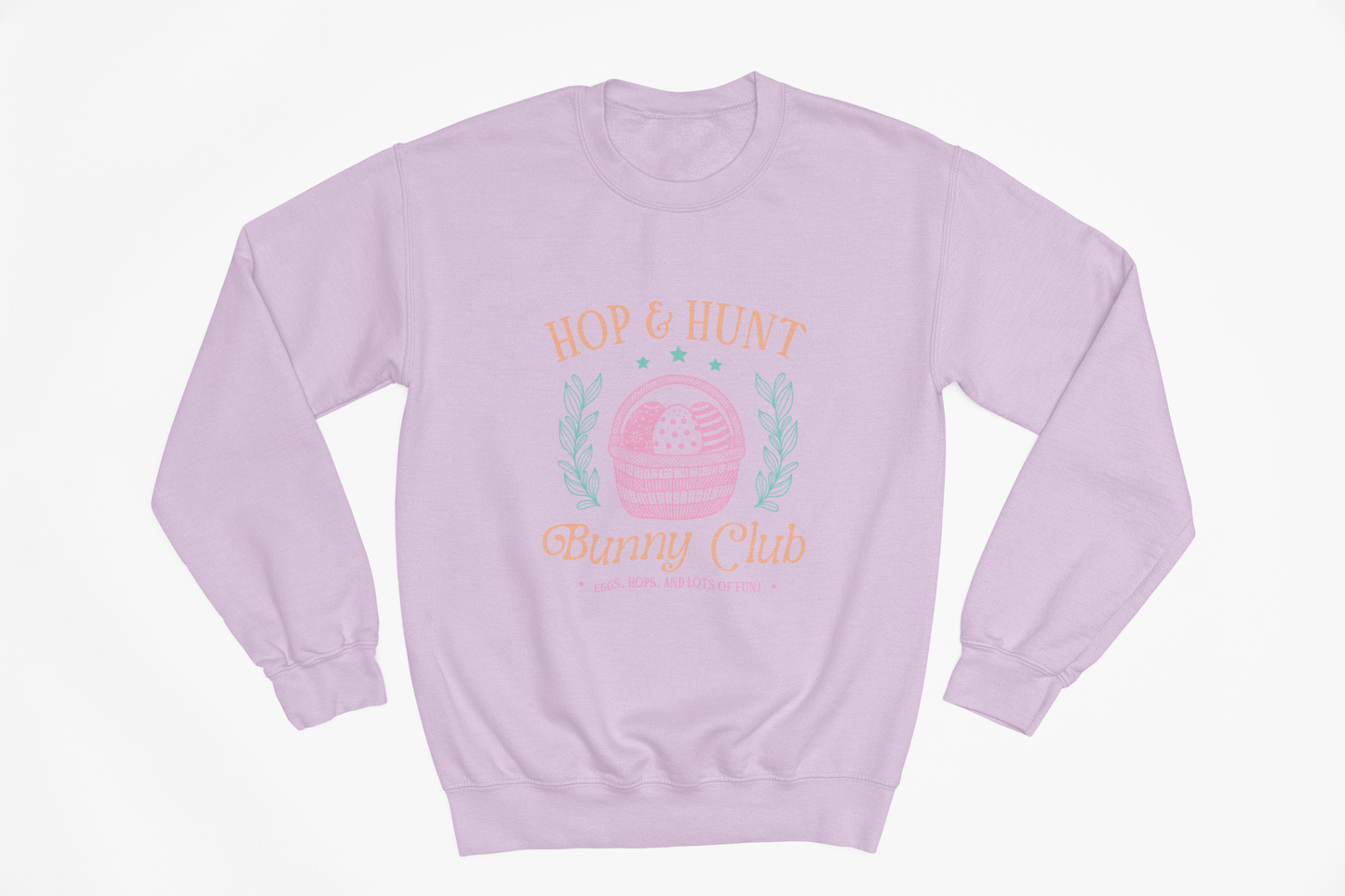 Easter 'Hop & Hunt Bunny Club' Kids Sweatshirt