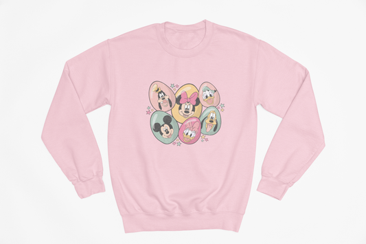Easter Egg Friends Kids Sweatshirt