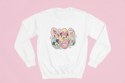 Easter Egg Friends Kids Sweatshirt