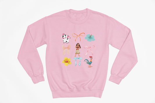 Polynesian Princess Coquette Jumper: Kids and Adults