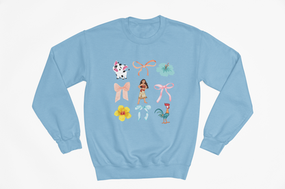 Polynesian Princess Coquette Jumper: Kids and Adults