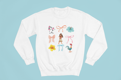 Polynesian Princess Coquette Jumper: Kids and Adults