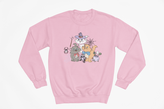'Scaredy Cats' Halloween Jumper