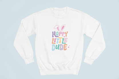Easter 'Hoppy Little Dude' Kids Sweatshirt