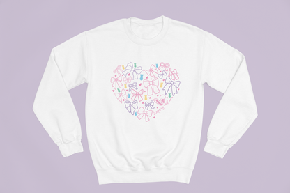 Easter Heart Kids Sweatshirt